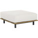 Geneve 16 inch Palazzo Cream Outdoor Modular Ottoman